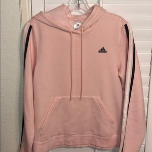 Pink Adidas hoodie